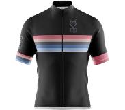 Otso Stripes Short Sleeve Jersey Zwart XL Man