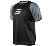 Shot Neo Defender Short Sleeve Jersey Zwart / Grijs