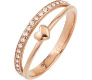 Fossil Ring met strass JF03460791