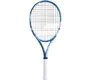Babolat Tennisracket Babolat Evo Drive Lite Blue 2021 (Bespannen)-Gripmaat L2