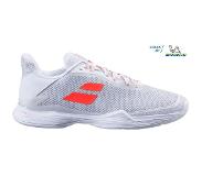 Babolat Tennisschoen Babolat Women Jet Tere Clay White Living Coral-Schoenmaat 39