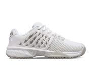 K-swiss Tennisschoen K Swiss Women Express Light 2 HB White Gull Gray-Schoenmaat 41 (UK 7)