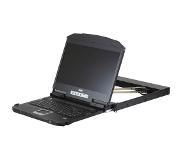 Aten 1U Ultra Short DualRaid Widescreen LCD Console