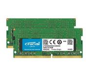 Crucial CT2K32G4SFD8266, 64 GB, 2 x 32 GB, DDR4, 2666 MHz, 288-pin DIMM