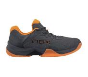 NOX AT10 Lux Heren - Sportschoenen - Padel - Smashcourt - Grey/Orange