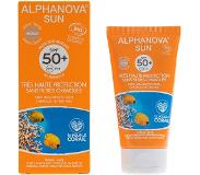 Alphanova sun Sun gekleurde dagcreme SPF50 medium tint vegan (50g)