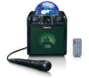 Lenco BTC-055BK Bluetooth karaokeset met lichtbol
