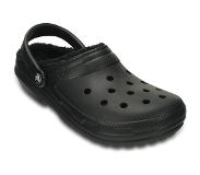 Crocs - Classic Lined - Sportieve slippers - Heren - Maat 45 - Zwart - 060 -Black/Black