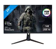Raider PRO GAMING Monitor - Full HD - 200Hz - 1ms - 25 Inch