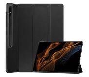 IMoshion Trifold Bookcase voor de Samsung Galaxy Tab S8 Ultra - Zwart
