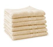 Linnick Pure Handdoek 60x110cm - Ivory- Set Van 6
