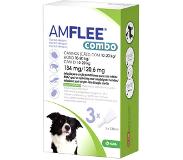 Krka amflee combo spot on hond 10-20 kg134 mg 3 pip