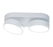 Eco-Light LED plafondspot Stanos, CCT, 2-lamps, wit