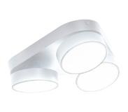 Eco-Light LED plafondspot Stanos, CCT, 3-lamps, wit
