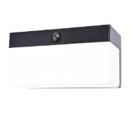 Lutec Staande lamp op zonne-energie met bewegingsmelder FRAN 6941502330 LED 9.7 W Zwart