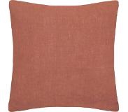 Atmosphera kussensloop 100% Linnen - 63 x 63 cm - Roze terracotta