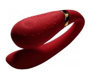 Curve Toys Fanfan - Couples Massager bright red