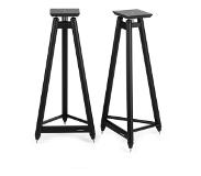 Solidsteel SS-7 boekenplank speakerstandaard (zwart)