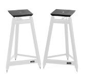 Solidsteel SS-5 boekenplank speakerstandaard (wit)