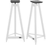 Solidsteel SS-7 boekenplank speakerstandaard (wit)