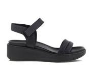 Ecco Sandaal ECCO Women Flowt Wedge Lx W Black Black-Schoenmaat 35
