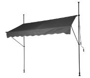 Pro Garden Zonnescherm - 250 x 120 cm - Grijs