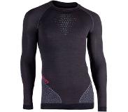 UYN Ondershirt Uyn Men Fusyon L/S Caviar Beige Bordeaux-XXL