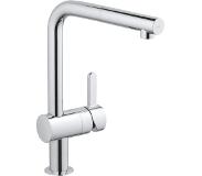 GROHE Keukenkraan Flair met Hendel en Uittrekbare Mousseur Chroom
