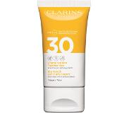 Clarins Dry Touch Facial Sun Care Cream UVA/UVB 30 - Face - zonnebrand