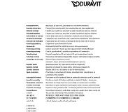 Duravit Durastyle closet staand BtW spoelrandloos diepspoel PK wit 02184090000