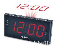 Denver CRP-710 - FM wekkerradio - 180 graden tijdprojectie - 2 alarmtijden