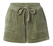 Hunkemoller Shorts Velours Pocket Groen Dames | Maat: S