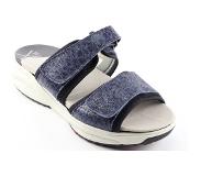 Xsensible Slipper Xsensible Stretchwalker Women Andros Dark Blue-Schoenmaat 38