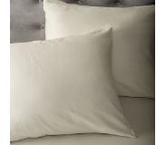 Presence 2-PACK: Satijnen Kussenslopen - Creme
