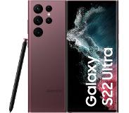 Samsung Galaxy S22 Ultra SM-S908B 17,3 cm (6.8') Dual SIM Android 12 5G USB Type-C 8 GB 128 GB 5000 mAh Bordeaux rood