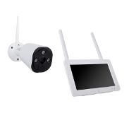 Smartwares CMS-30100 Draadloze Beveiligingscamera set – 1080p HD – Gratis app – Nachtzicht