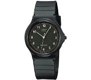 Casio - MQ-24-1BLLGF - Casio Collection - horloge - Vrouwen - Zwart - Kunststof Ø 34 mm