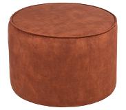 Label51 Poef Tibo - Rust - Velours (Rust, 55x55x40cm)