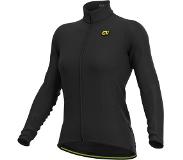 ALÉ Dames Warm Race Fietsshirt (Maat S, Zwart)