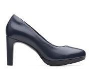 Clarks - Dames - Ambyr Joy - D - 3 - navy leather - maat 5,5