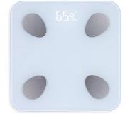 Livoo Weegschaal bluetooth 28x28x2,4 cm wit
