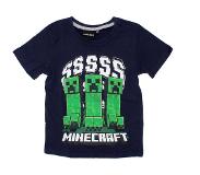 Minecraft - t-shirt Minecraft - jongens- maat 110/116