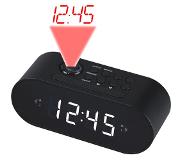 Denver Projection Clockradio CRP-717 Black