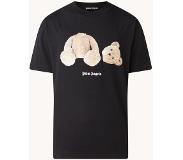 Palm Angels Bear Classic T-shirt met logo- en backprint