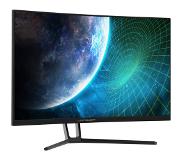 LC-Power LC-M27-QHD-144-C-V2, 68,6 cm (27 inch), 2560 x 1440 Pixels, Quad HD, 4 ms, Zwart