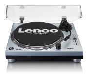 Lenco L-3809ME - Platenspeler met USB - Stereo - Stofkap - Metallic Blauw