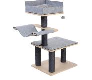 Modern Living Krabpaal Savoy grijs H: 106cm Kat