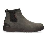 HeyDude Chelsea boots Heren Scott Zwart Textiel
