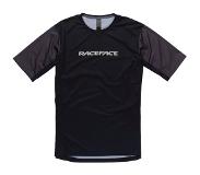 Race Face Indy Enduro Short Sleeve Jersey Zwart S Man