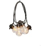 Konstsmide Led-lichtsnoer Kerstversiering buiten Led-biertuinverlichting, helder, met dimmer, 10 heldere lampen / 20 dioden (1 stuk)